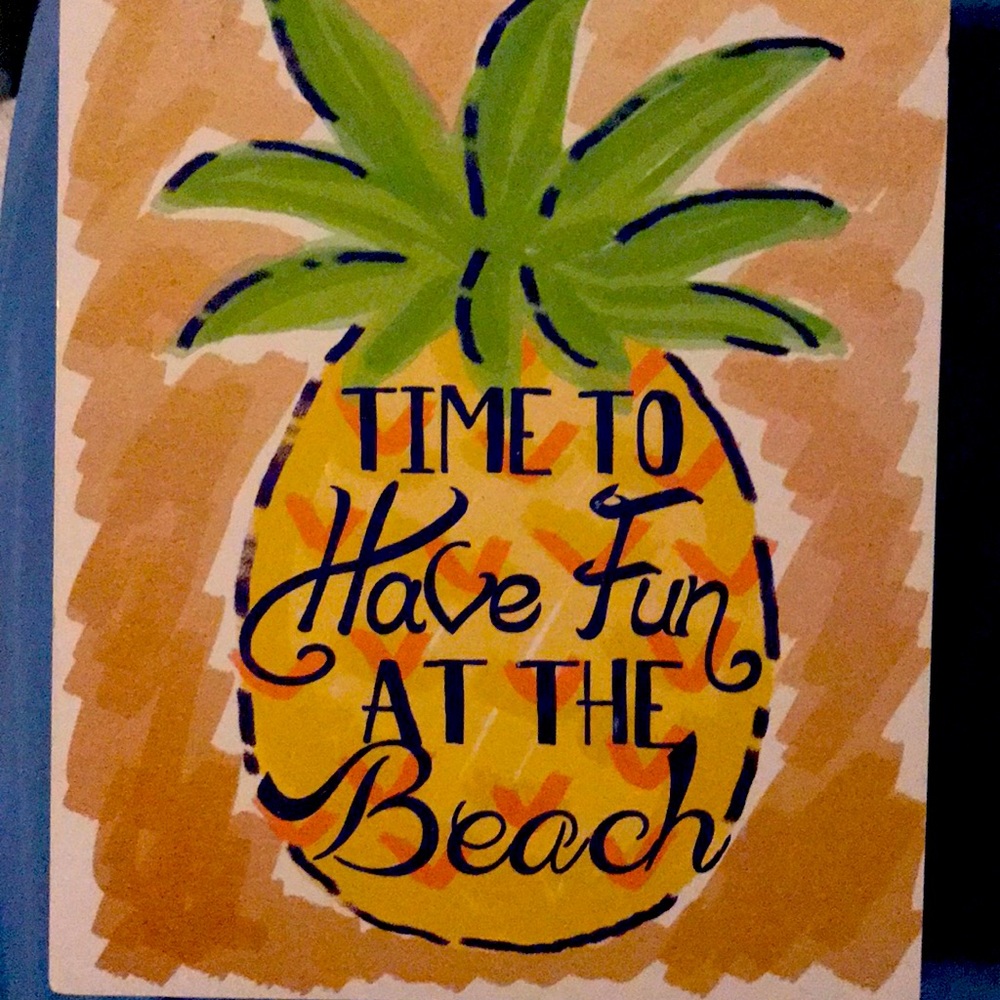 fun at the beach picture to hang in your home
